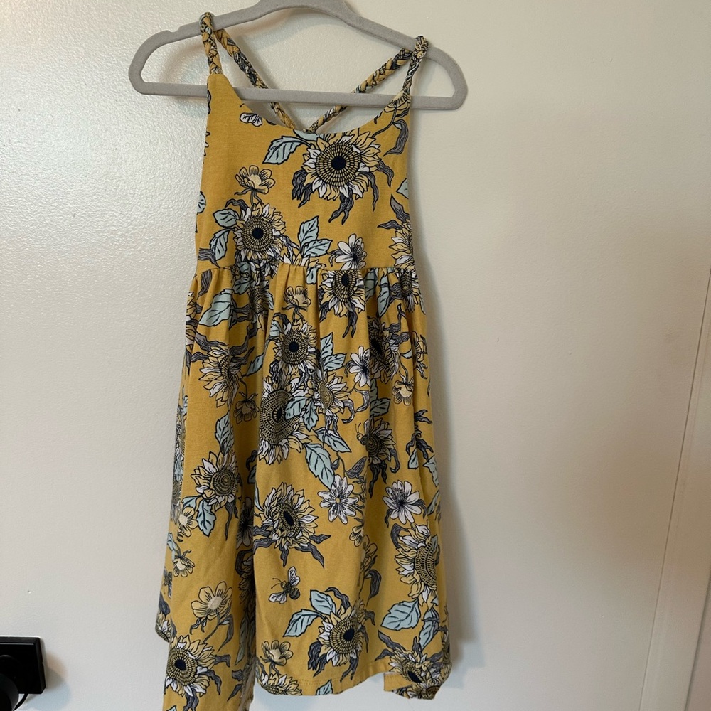 Yellow and Blue Sundress size 5T